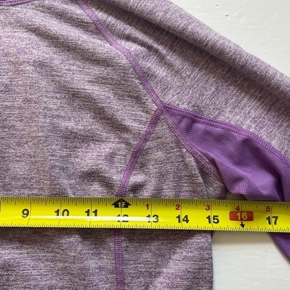 Lucy Active Purple 1/2 Zip Pullover Size Medium - Picture 7 of 8